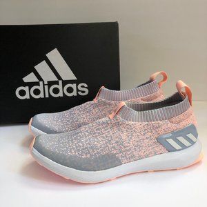 Adidas RapidaRun Laceless Knit Pink Gray